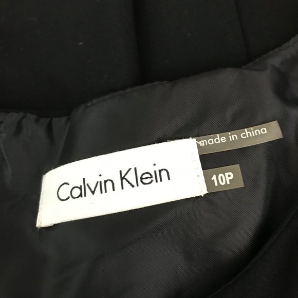 Solid Boat Neck Sleeveless Fit + Flare Dress - Picture 4 of 5